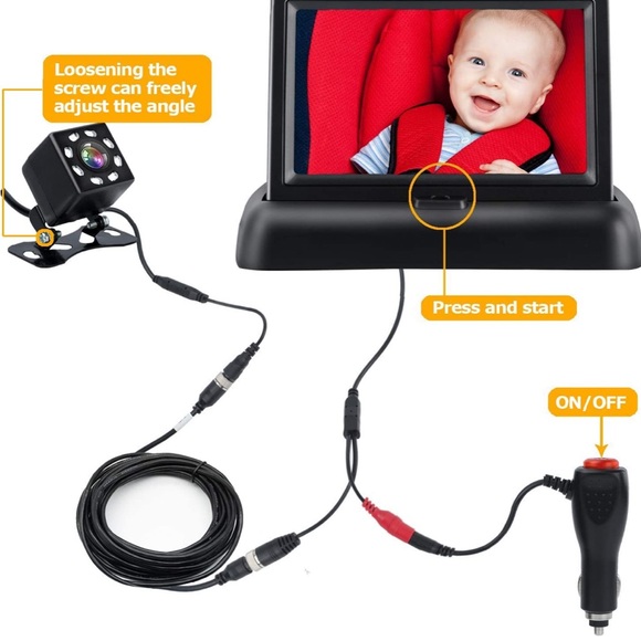 itomoro Other - ITOMORO BABY CAR CAMERA MONITOR